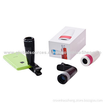 Universal Clip 8X Magnification Telephoto Lens for iPhone & Samsung